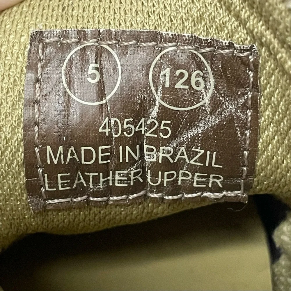 Baby Gap‎ Toddler sz 5 Brown Suede Leather Lace Up Shoes